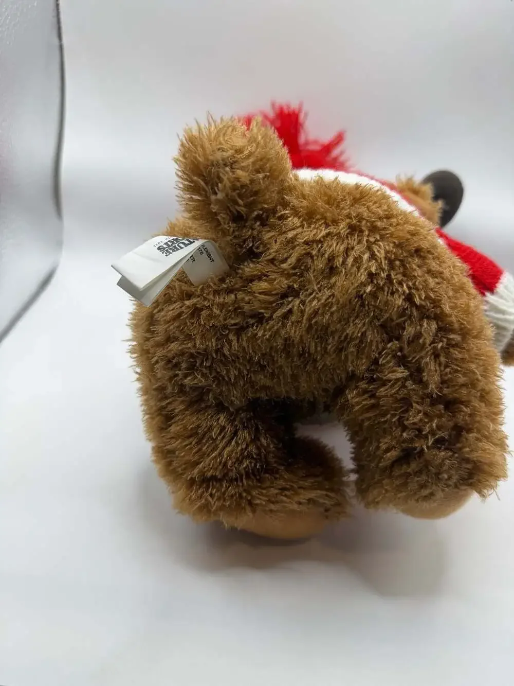 Canadian Moose Stuffed Animal in Red Maple Leaf Sweater - 9